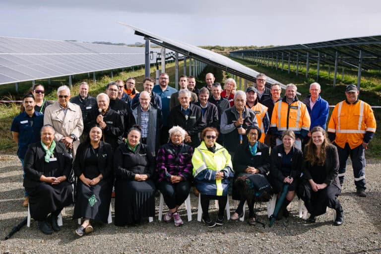Naumai solar farm opening
